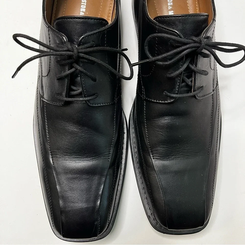 Johnston & Murphy Harding Panel Men's Oxford Dress Shoes Size 12 20-6461